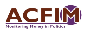 Alliance for Finance Monitoring old logo, ACFIM old Logo